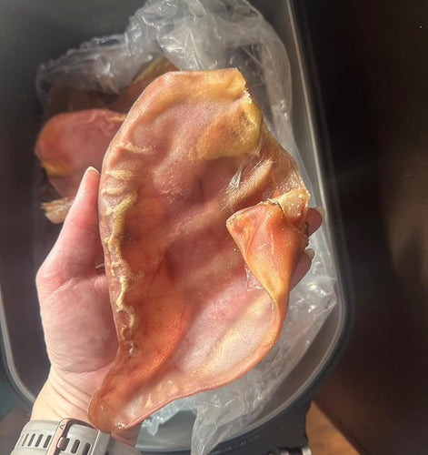 Pets Plus Natural All Natural Jumbo Whole Pig Ears for Dogs