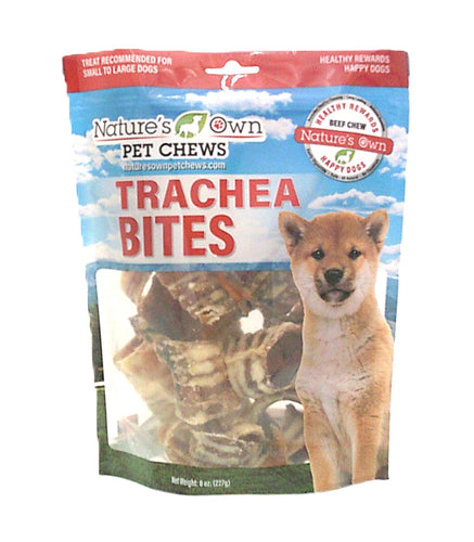 Nature's Own USA Trachea Bites Natural Dog Treat