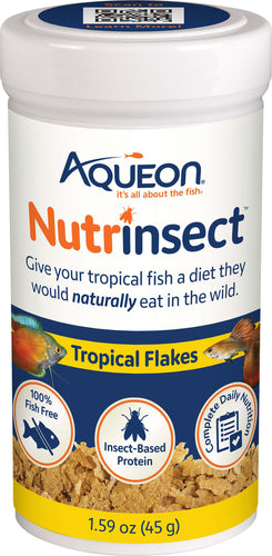 AQUEON NUTRINSECT TROPICAL FLAKES 1.59OZ