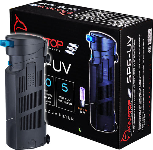 AT UV SUBMERSIBLE FILTER 5W 125GPH