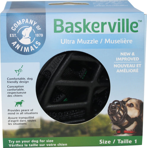BASKERVILLE MUZZLE SZ 1