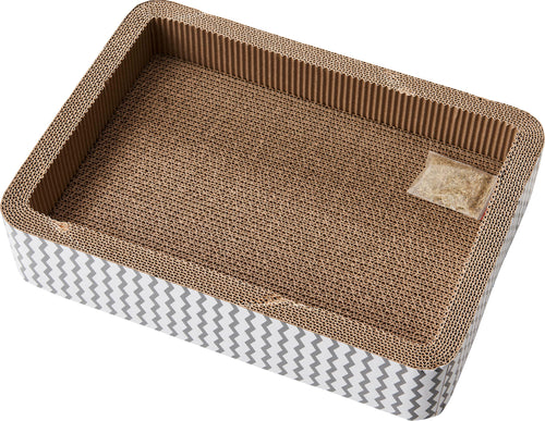 BED CAT SCRATCHER 17IN