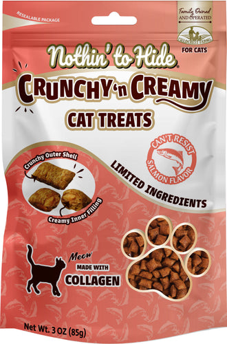 CREAMY N CRUNCHY CAT TREATS SALMON 3 oz