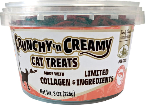 CREAMY N CRUNCHY CAT TREATS SALMON 8 oz