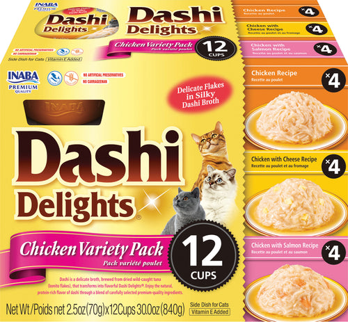 DASHI DELIGHTS CHICKEN VARIETY PACK 12CT