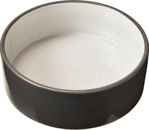 ETH 2 TONE GRAY DISH 7 INCH