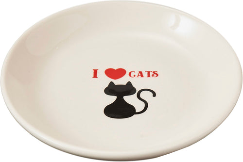 ETH I LOVE CATS DISH 5 INCH