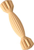 ETH  LOVE THE EARTH NATURAL RUBBER GROOVY BONE