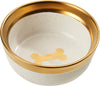 ETH MALIBU DOG DISH GOLD 5 INCH