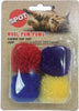 ETH POMPOM W/CATNIP 4PK