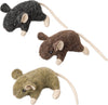 ETH WOOL MOUSE W/CTNIP TOY 3.5IN