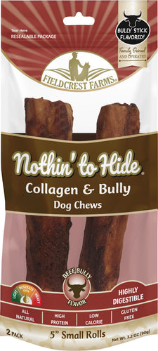 FF NTH SM ROLL BEEF BULLY 5 INCH 2PK
