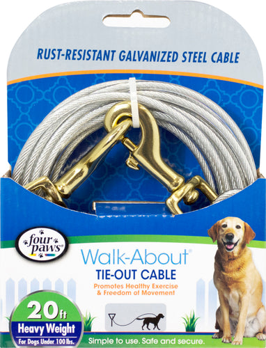 FP TIE OUT CABLE  20' HEAVY