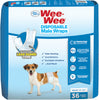 FP WEE WEE DISP MALE WRAP XS/SM 36PK