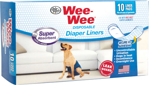FP WEE-WEE DISPOSABLE DIAPER LINERS 10pk