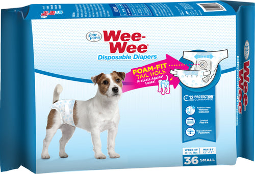 FP WEE WEE DISPOSABLE DIAPERS SM 36PK