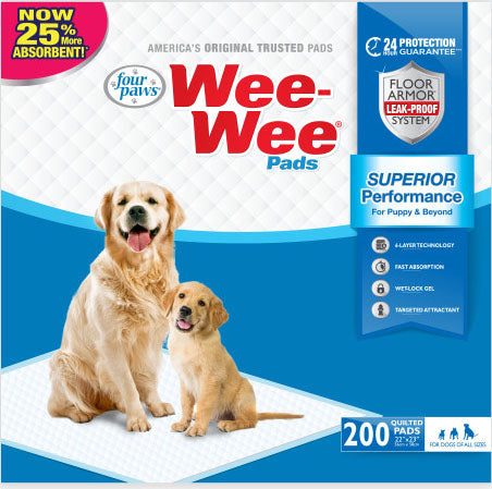 FP WEE WEE PADS 200PK 22X23