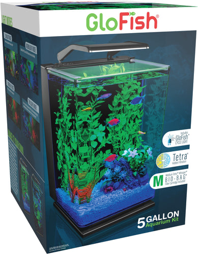 GLOFISH LED AQUARIUM KIT 5 GAL