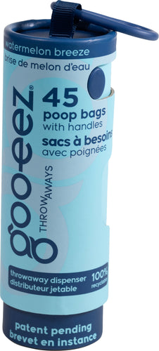 GOO-EEZ ECO FRIENDLY  WATERMELON POOP BAG 45CT