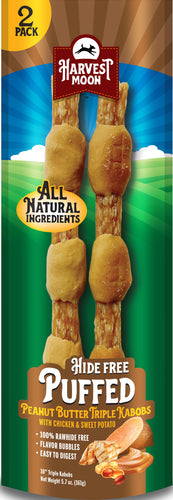 HM PUFFED PB  TRIPLE KABOB  2PK