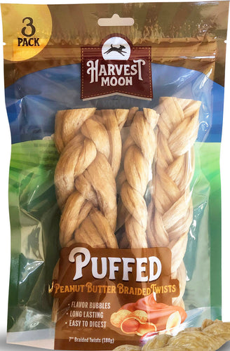 HM PUFFED PB TWISTS  3PK