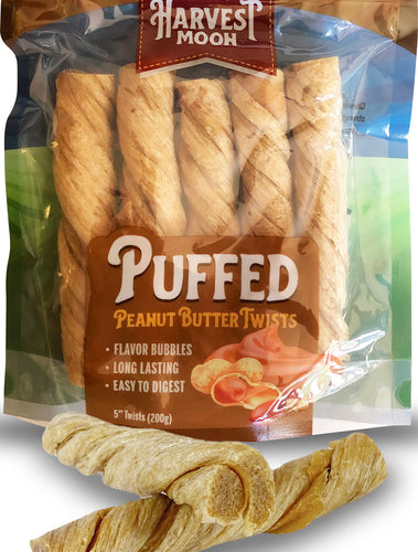 HM PUFFED PB TWISTS  5PK