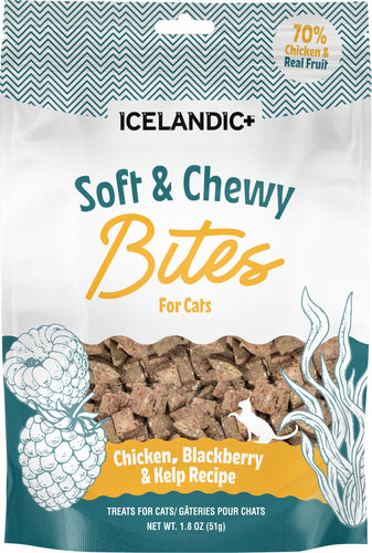 Icelandic SOFT & CHEWY BITES CHICK/BLACKBERRY/KELP 1.8OZ
