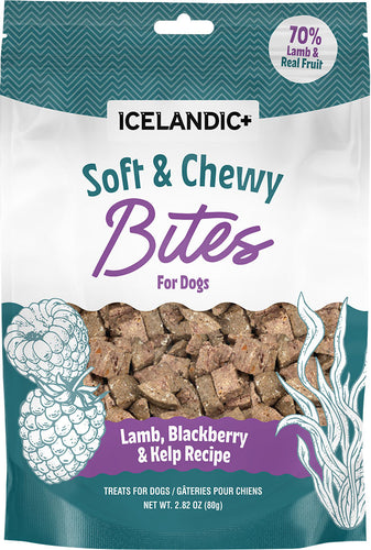 Icelandic SOFT & CHEWY BITES LAMB/BLACKBERRY/KELP 1.8OZ