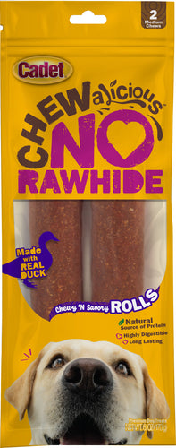 IMS CADET CHEWALICIOS DUCK ROLLS NO RAWHIDE 2CT
