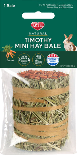 KT FIELD+FOREST MINI HAY BALE CARROT 3.5OZ