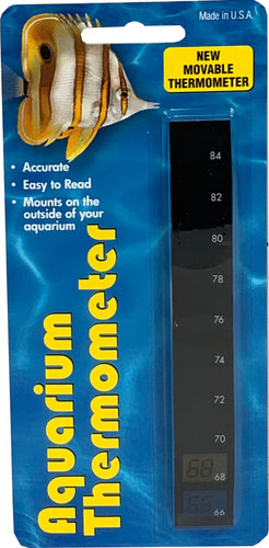 LCR AQUARIUM THERMOMETER VERTICAL MED