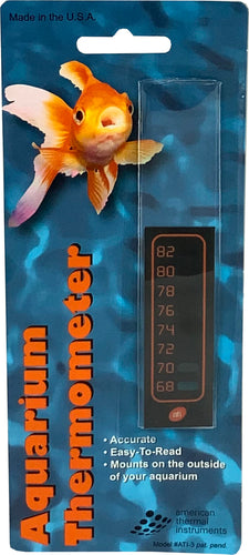 LCR AQUARIUM THERMOMETR VERTICAL SML