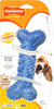 NYL BLUE BRAID BONE PB LG