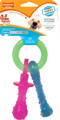 NYL PUPPY CHEW PACIFIER XSML