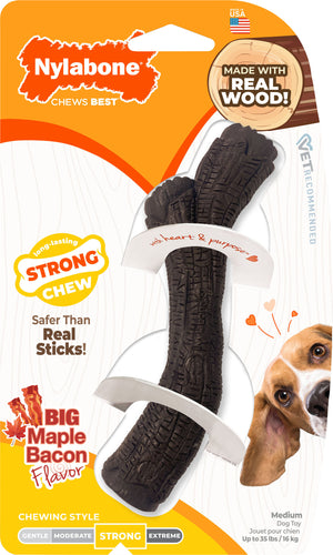 NYL STRONG CHEW STICK MAPLE BACON WOLF