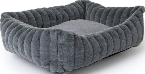 PETMATE LAVENDER PLUSH CUDDLER  BED