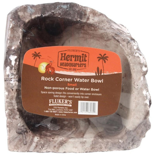 Fluker's Rock Corner Water Bowl for Hermit Crabs