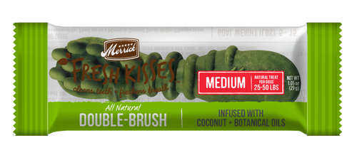 Merrick Fresh Kisses Grain Free Coconut Oil and Botanicals Medium Dog Treat Box