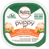 Nutro Puppy Tender Chicken & Rice Recipe Cuts In Gravy Dog Food Trays