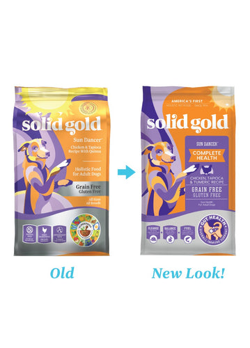 Solid Gold Sun Dancer™ Chicken, Tapioca & Turmeric Recipe