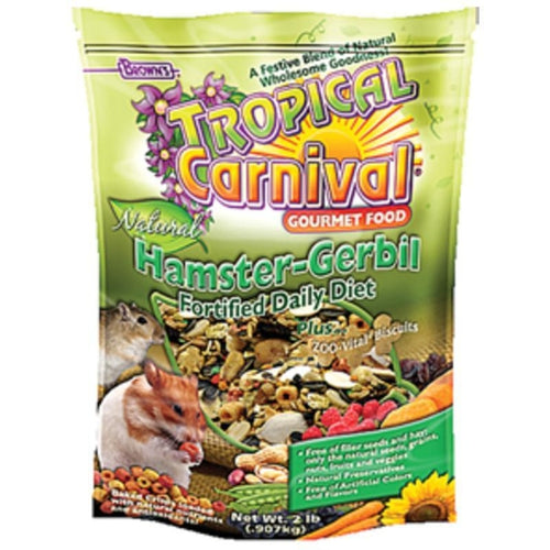 TROPICAL CARNIVAL NATURAL HAMSTER & GERBIL FOOD
