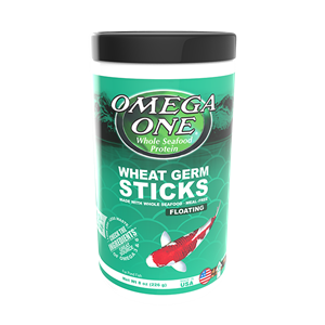 Omega One Wheat Germ Sticks Floating