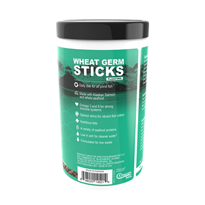 Omega One Wheat Germ Sticks Floating