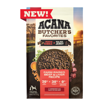 ACANA Butcher's Favorites Farm-Raised Beef & Liver Recipe Dry Dog Food