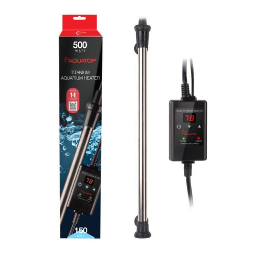 Aquatop 500-Watt Titanium Heater w/ Controller