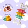 Snugarooz Twist & Shake Nylon Noisy Bone Dog Toy
