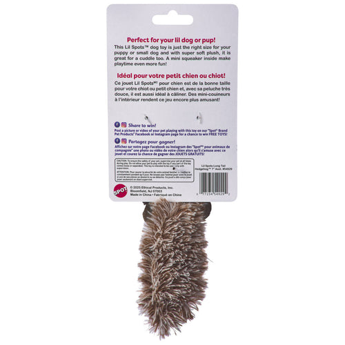Ethical Products Lil Spots Hedgehog Assorted Dog Toy