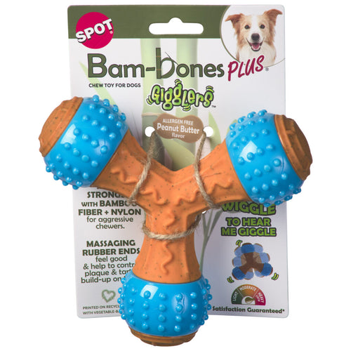 Ethical Pet Spot Bam-Bones Plus Gigglers Dog Toy