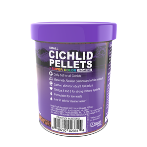 Omega One® Cichlid Pellets Small Floating