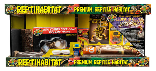 Zoo Med 20 Gallon ReptiHabitat™ Leopard Gecko Kit